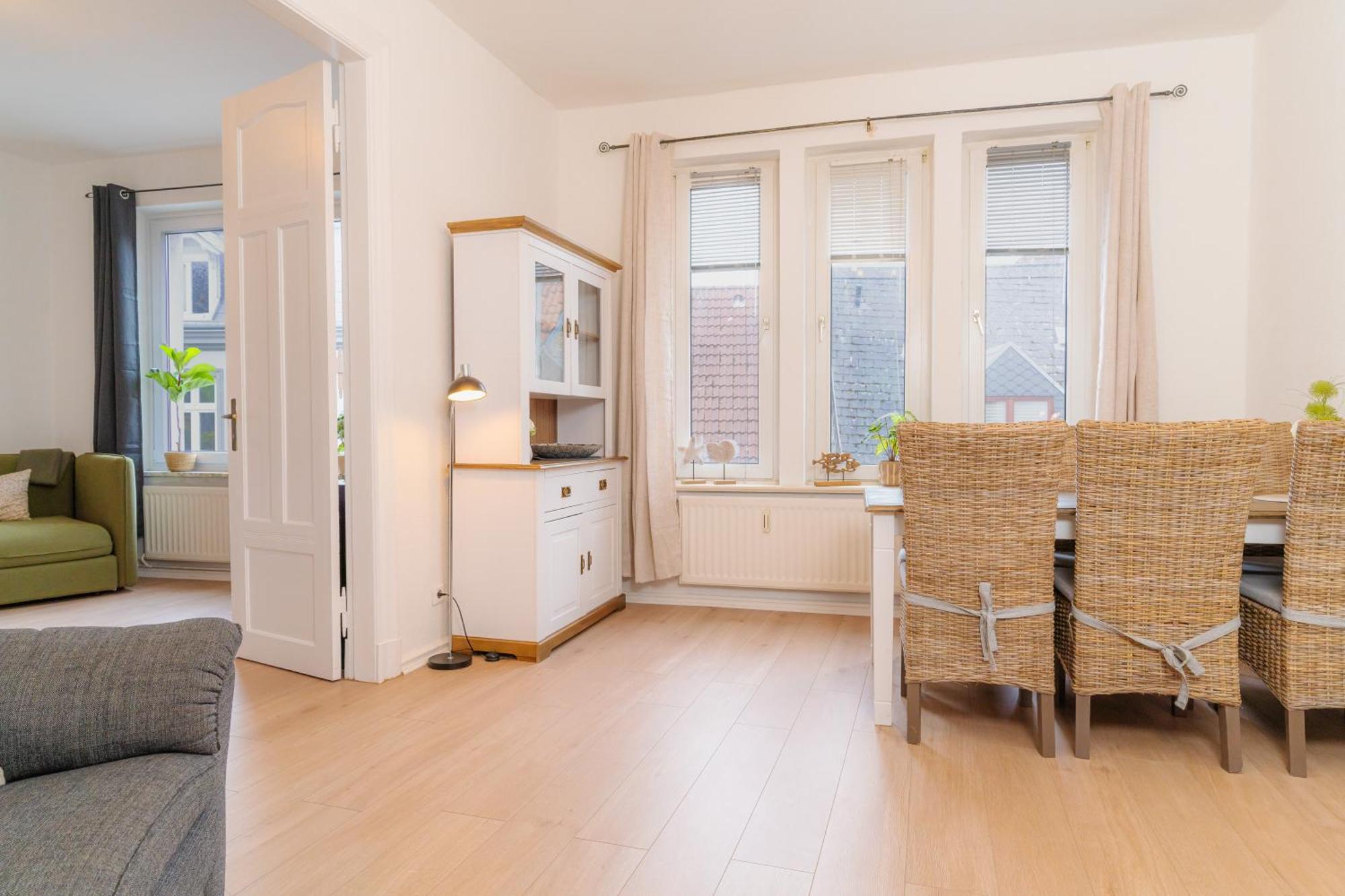 Koje St. Juergen Treppe Apartment Фленсбург Екстериор снимка
