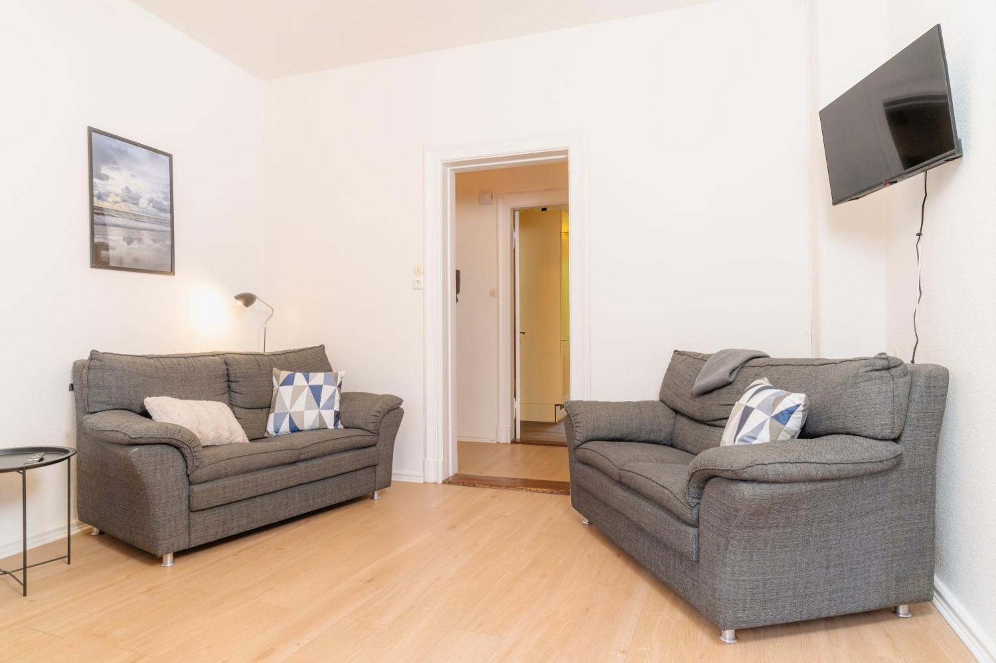 Koje St. Juergen Treppe Apartment Фленсбург Екстериор снимка